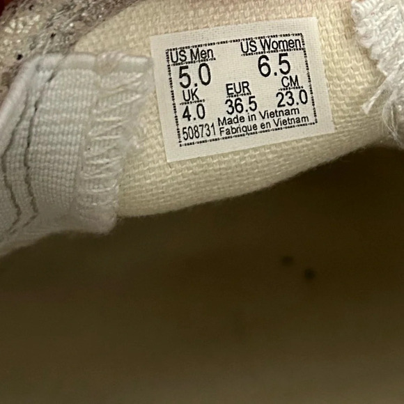 VANS CLASSIC SLIP-ON (CRACKED SILVER) SHOES men 5 women 6.5 - Picture 7 of 11